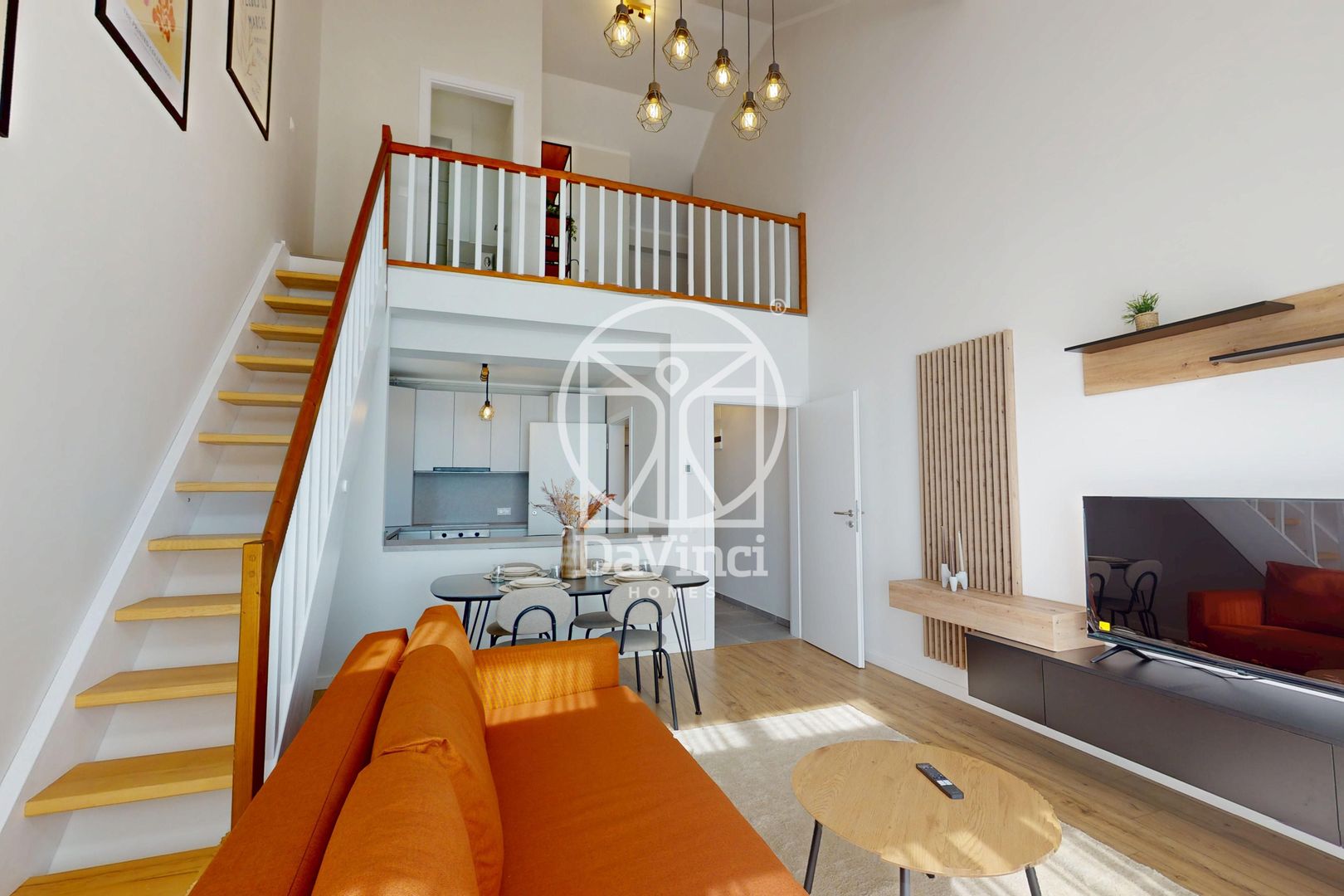 Penthouse 4 camere - mobilat si utilat - intabulat (WNCL-49F- DO-ap.7) - Poză 3