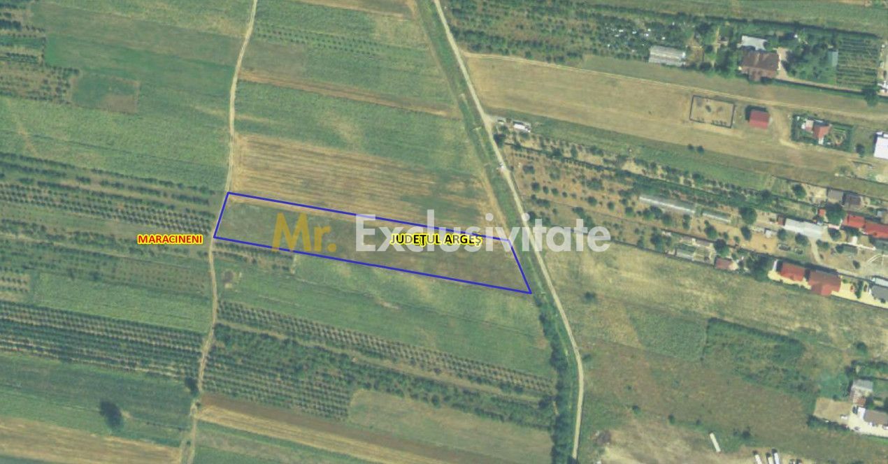 Teren intravilan 7.545 mp în ideal rezidențial sau hale - Poză 2