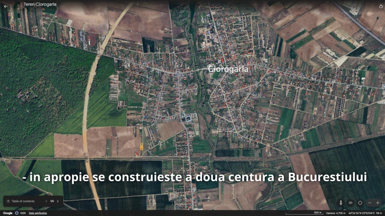 Teren intravilan Ciorogarla - Poză 2