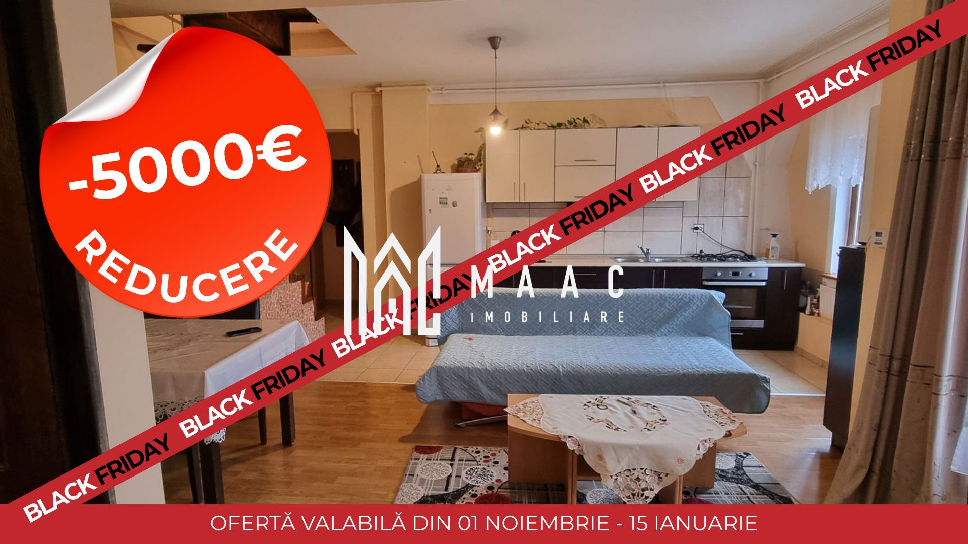 Black Friday | Apartament 2 etaje I 2 camere I 58 mp I Intabulat I Turnișor - Poză 1