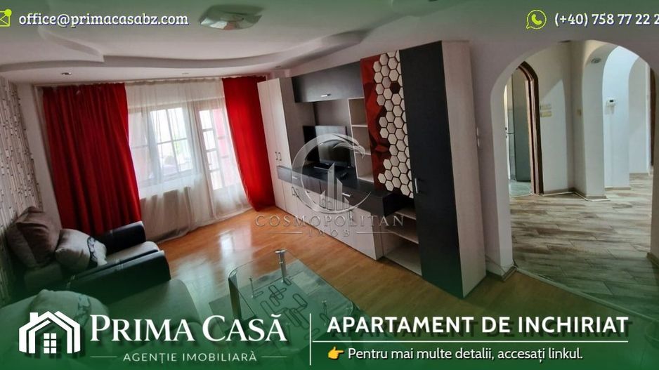 Apartament cu 3 camere de inchiriat ~ zona Aleea Sporturilor ~ 90mp ~ mobilat/ut - Poză 3