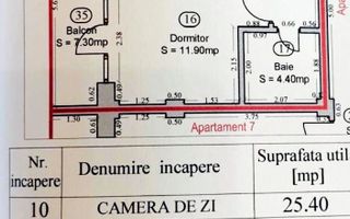 Spatiu de birouri 59 mp str Calea Dumbravii - Schiță 2