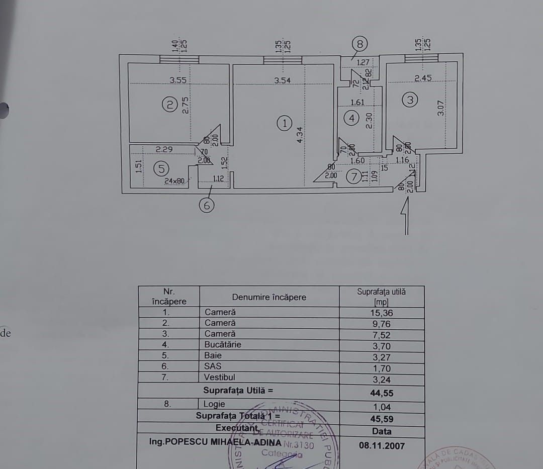 Apartament cu trei camere, Piata Resita, 77.500€ - Poză 11
