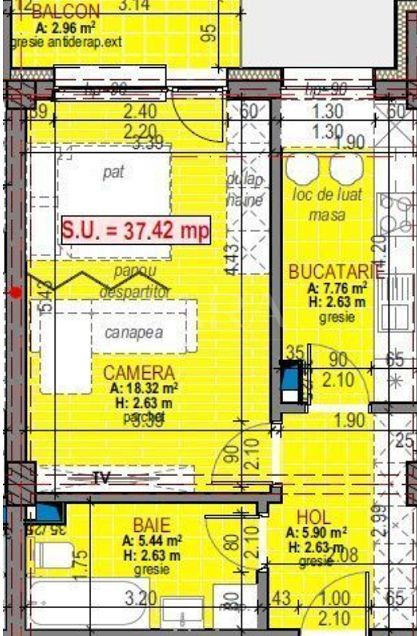 Oportunitate apartament 1 cameră, zona Terra - Poză 1