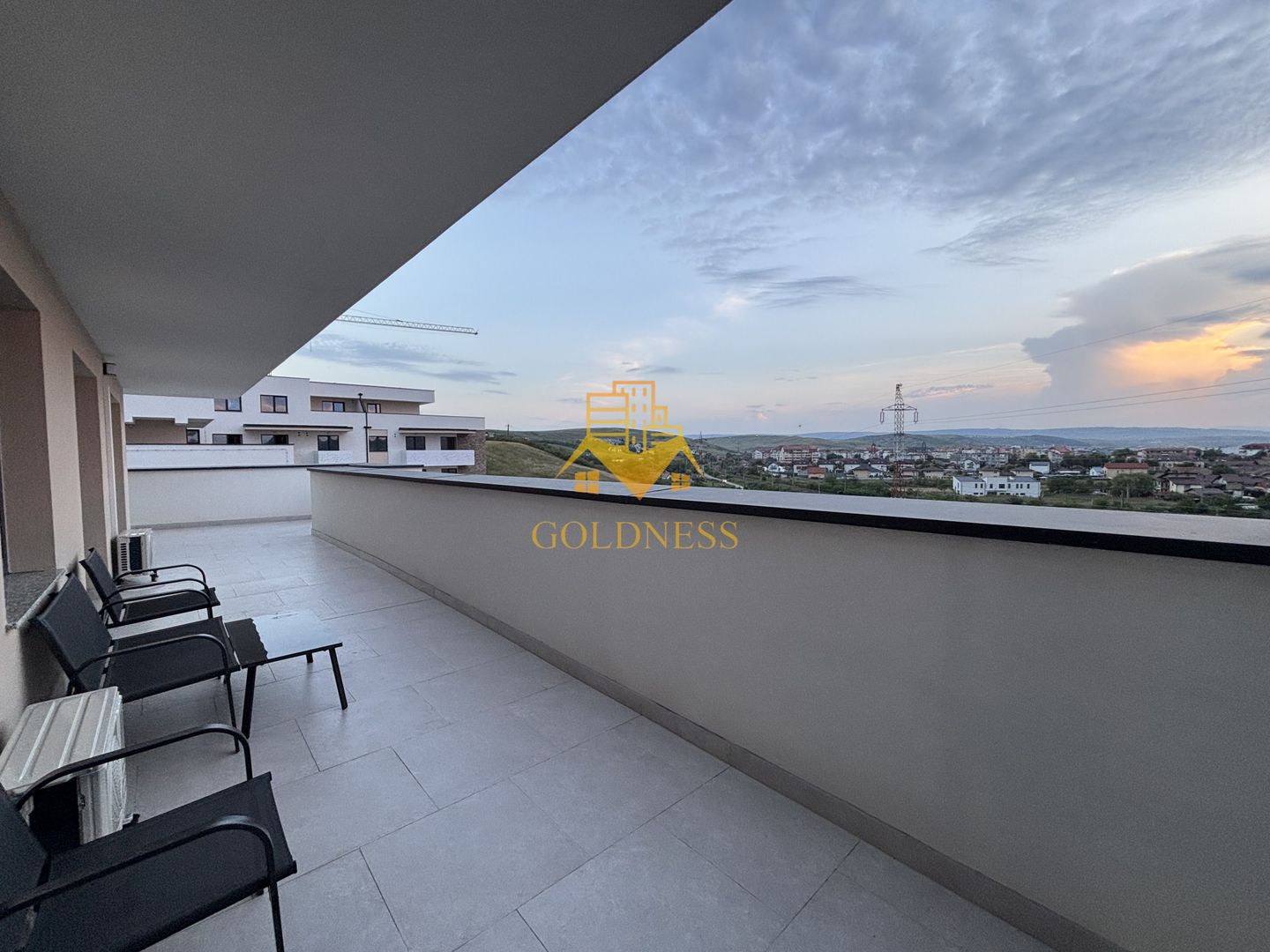 3 camere, modern, parcare, prima închiriere, terasă 46 mp, totul nou - Poză 2