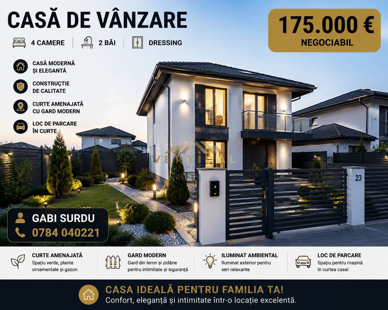 CASE ETAJ LAC ZONA BUNA !!! - Poză 1