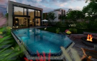 Vila Exclusivista *296mpc* / 753 mp teren + piscina si fire-pit / Balotesti - Poză 7