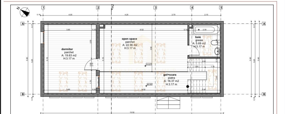 Inchiriere casa 130 mp utili, birou, zona Centrala - Poză 11