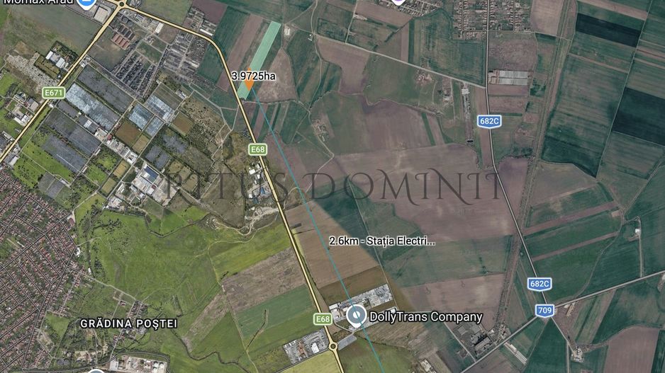 Teren Industrial de 4 hectare, Centura Arad, Livada - Poză 2