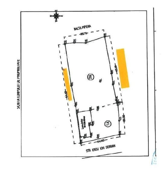 Teren intravilan la Balta Pipera – 1.600 mp - Poză 3