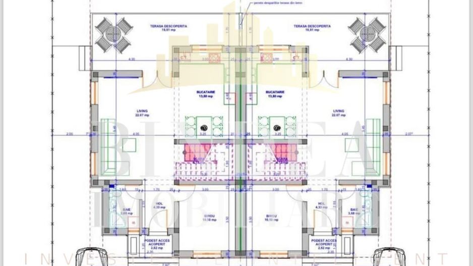 Duplex Giarmata Vii P+ 1,  4 dormitoare- 120mp utili - Poză 4