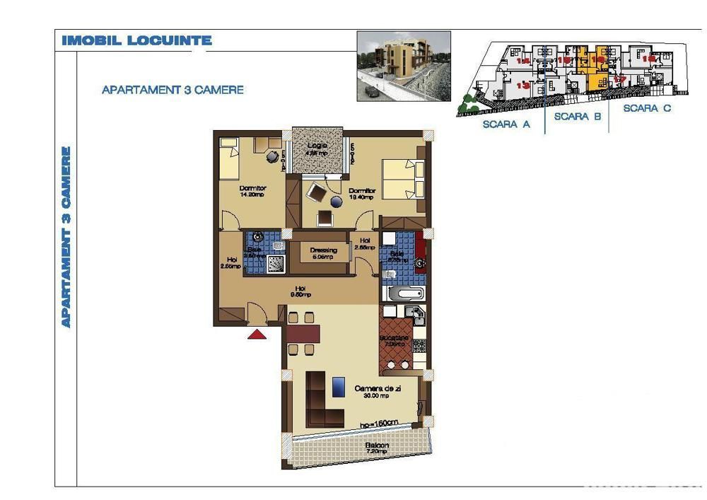 PIPERA zona Jollie Ville, 3 camere, zona de vile - Poză 10