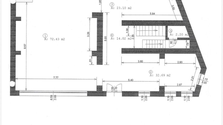 Cladire Vulcanescu / Berzei | Dinicu Golescu | Gara de Nord - Schiță 6
