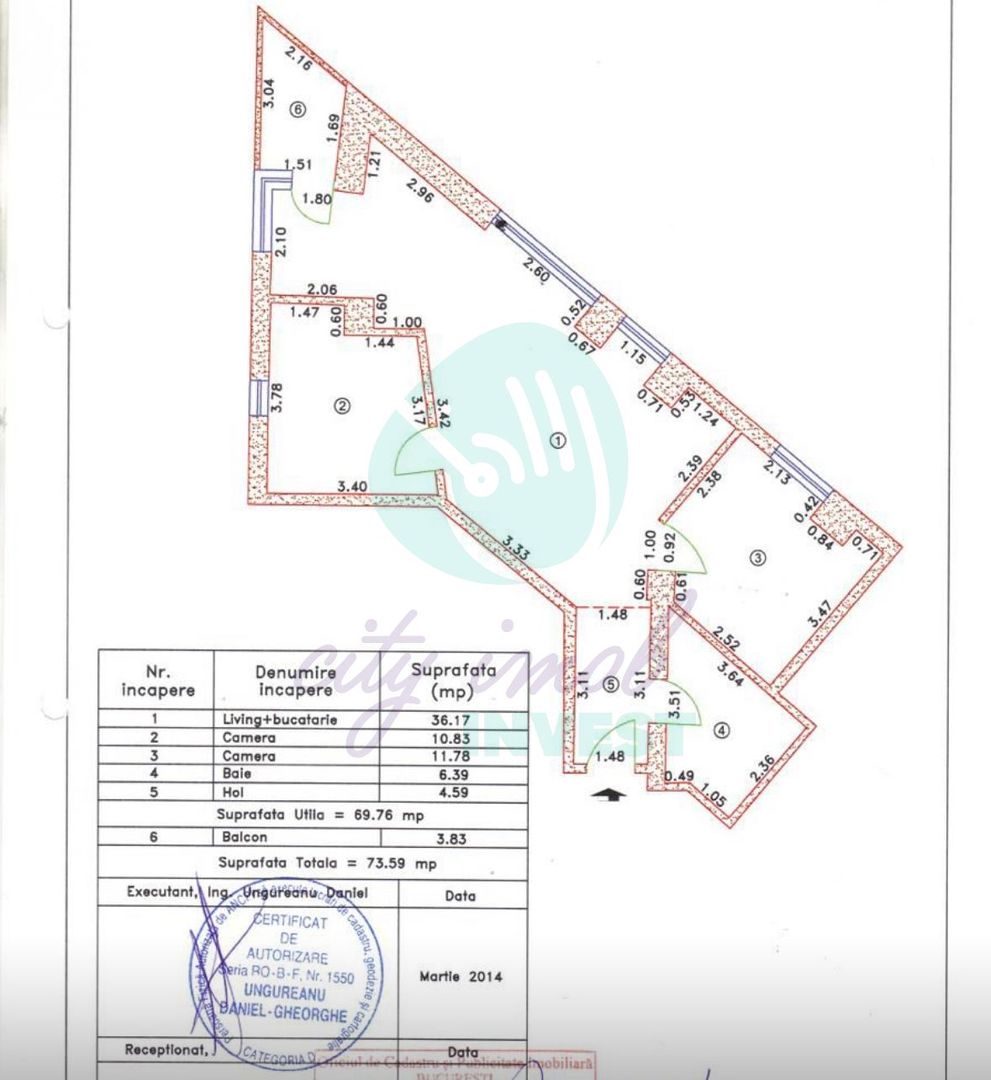 3 camere in bloc 2014 Splaiul Unirii-Timpuri Noi - Poză 13