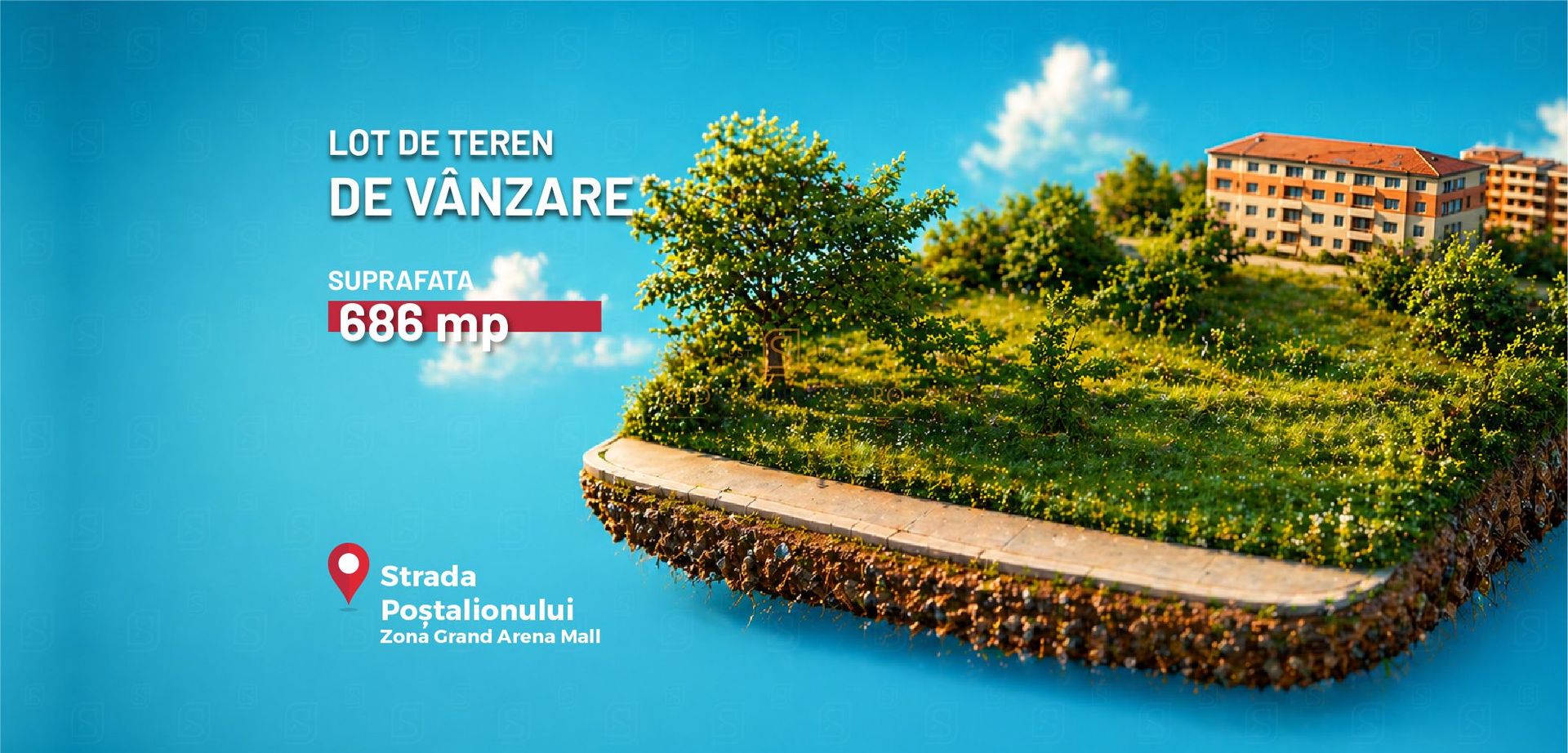 Teren 686mp + 136mp drum acces | Sector 4, zona Postalionului - Poză 1