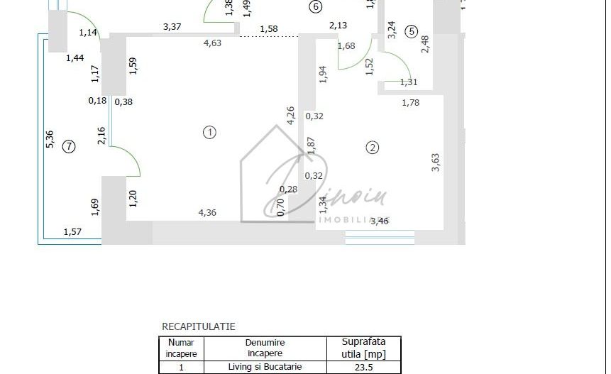 3 Camere Cortina North | Finisaje Lux I 235000 eur I COMISION 0% - Poză 2