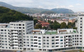 Penthouse 4 camere, 2 terase, panoramă munți și Tâmpa - Poză 3