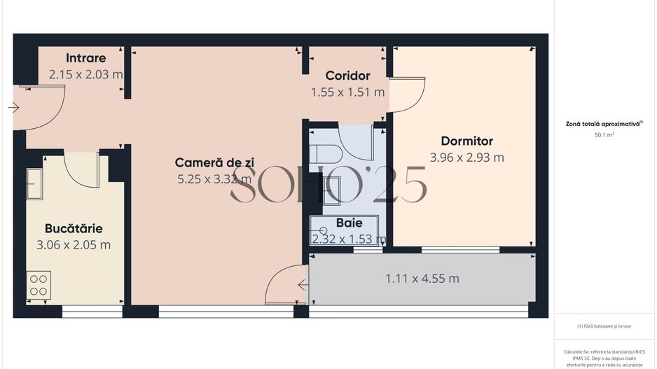 Apartament 2 camere | Bd. Tineretului | Parter cu terasă închisă - Poză 16