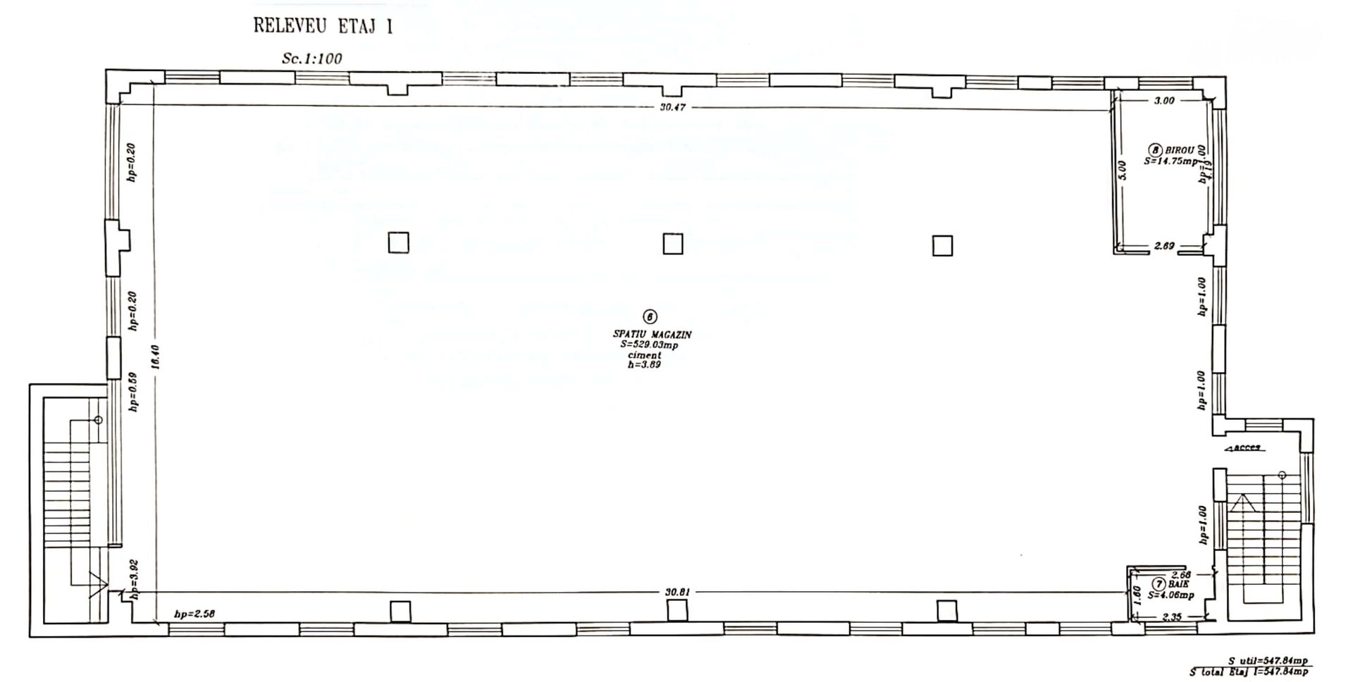 imobil P+2E --SAD + office+ rezidential - Poză 17