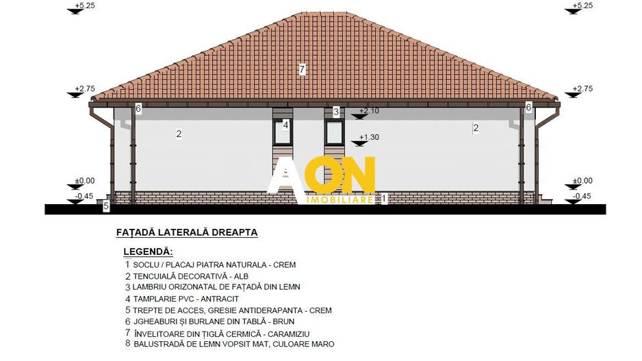 Teren 600 mp, proiect casă 4 camere + autorizație și utilități, Ciugud - Poză 8