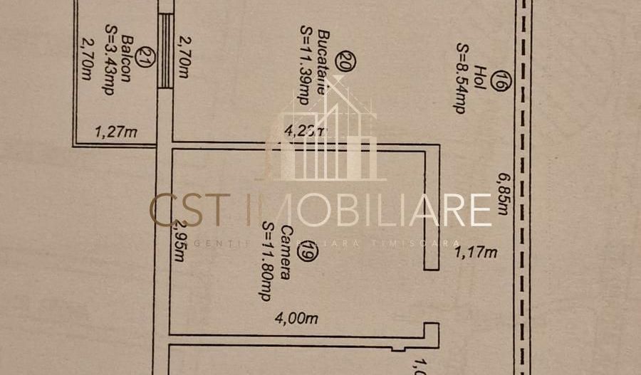 Apartament 3 camere Girocului - Mobilat utilat - Centrala proprie - Poză 7