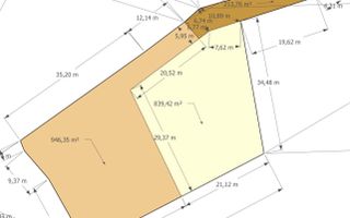 Teren Intravilan Valea Avrigului- 839 mp-Raul in fata terenului - Poză 2