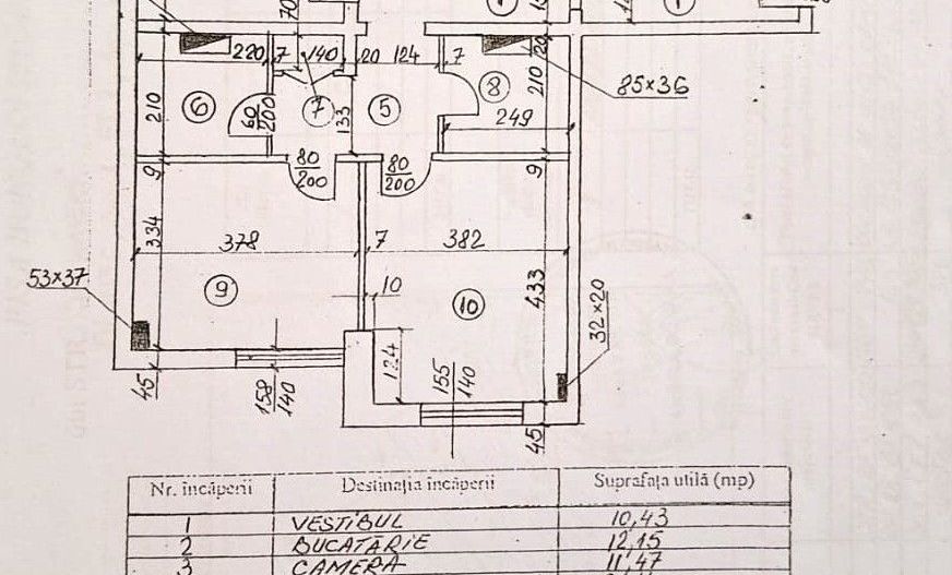 Vanzare Apartament 4 Camere Piata Unirii - Sfanta Vineri bloc 1992 - Poză 9