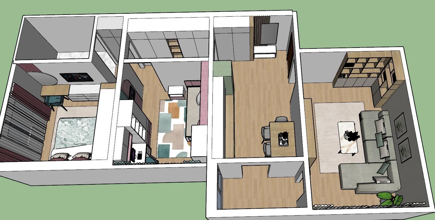 Freidorf | 3 camere | Decomandat | Centrala proprie | 2 bai | 2 balcoane - Poză 1