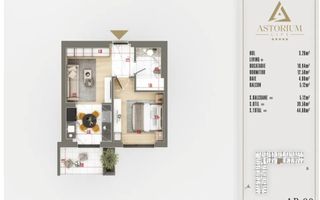 AP. 2CAM. BLOC FINALIZAT-LOCUINTA SAU INVESTITIE / ASTORIUM LIFE! - Poză 3