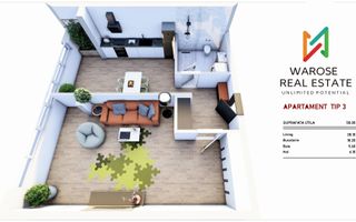 0% Comision | Ap 2 camere | 3 Structuri | De la 58 mp - Poză 3