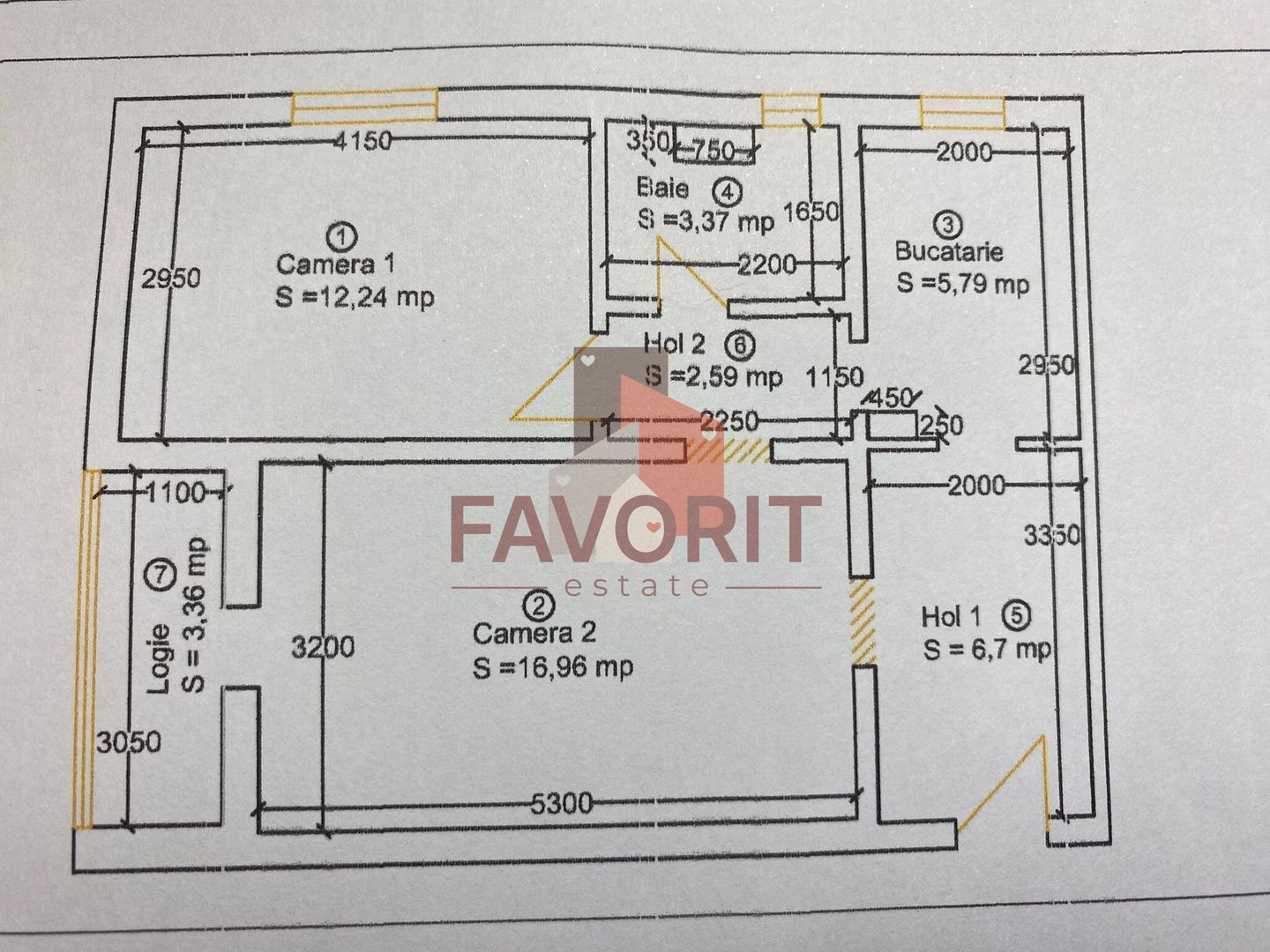Etaj intermediar. Mobialt si utilat. Cu centrala proprie - Poză 10