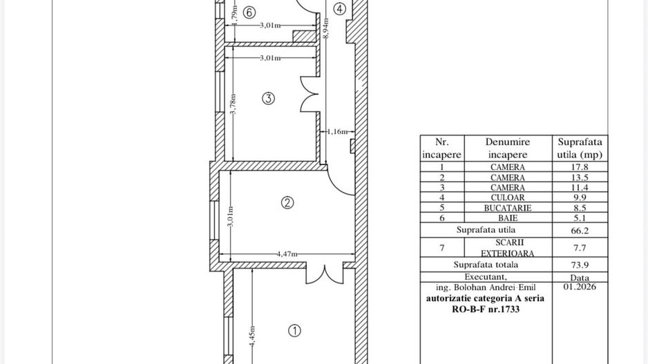 ❇️ Casă   Domenii | Str. Mircea Zorileanu | locuință sau business - Schiță 18