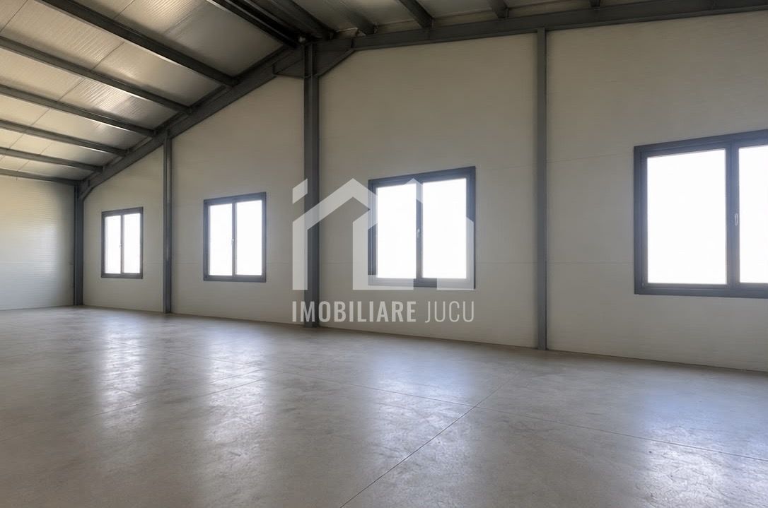 Hală de închiriat – 200 mp | Jucu de Mijloc - Poză 1