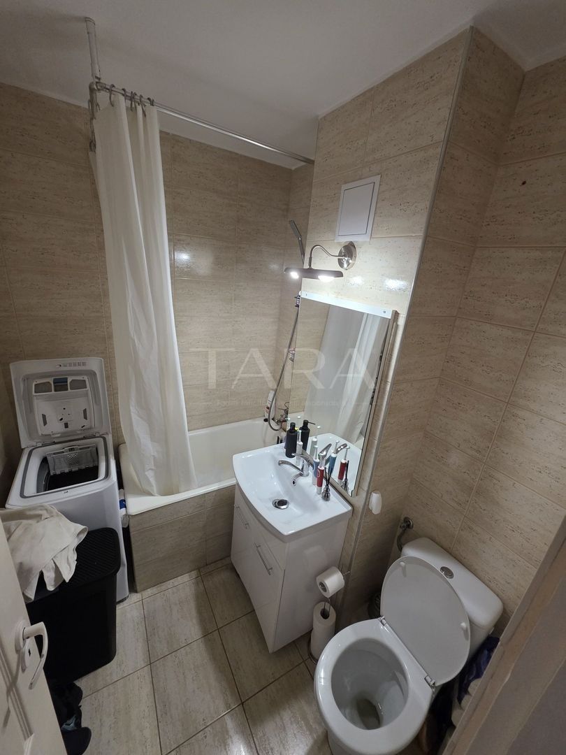Garsonieră, cu balcon, disponibilă imediat, Marasti. - Poză 7