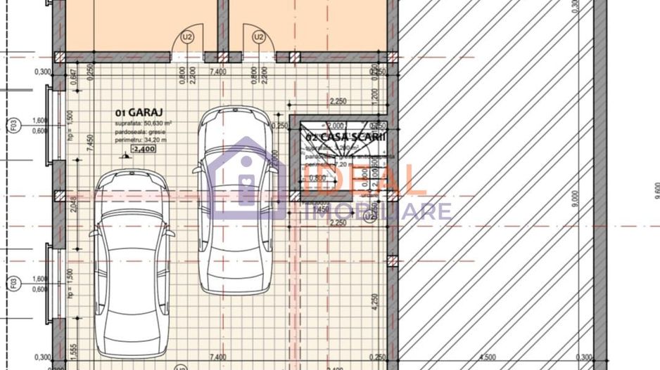 Casa pe un singur Nivel cu 450 mp de teren, in Selimbar - Schiță 14