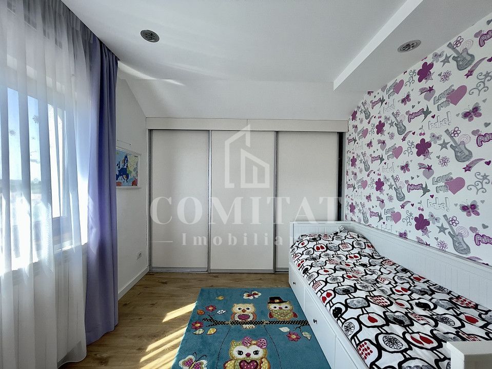 Casă individuală cu teren generos și panoramă Chinteni - Poză 11