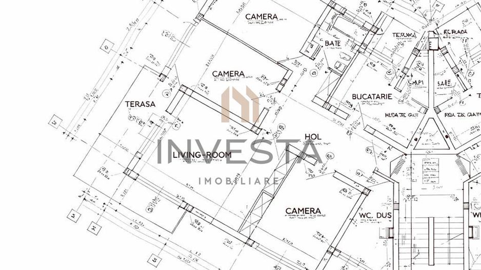 Apartament exclusivist, 4 camere - garaj inclus - zona Hasdeu - Schiță 13