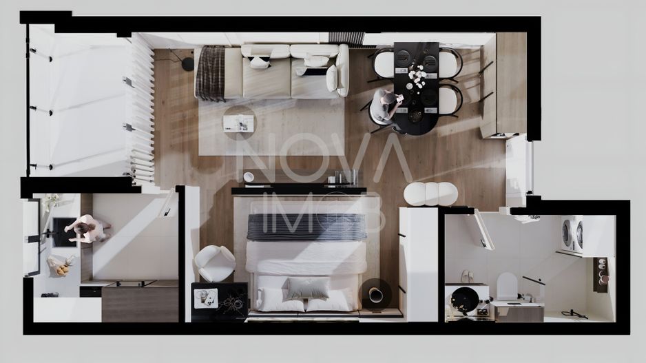 Apartament tip studio - Calea Surii Mici, Sibiu - Poză 9