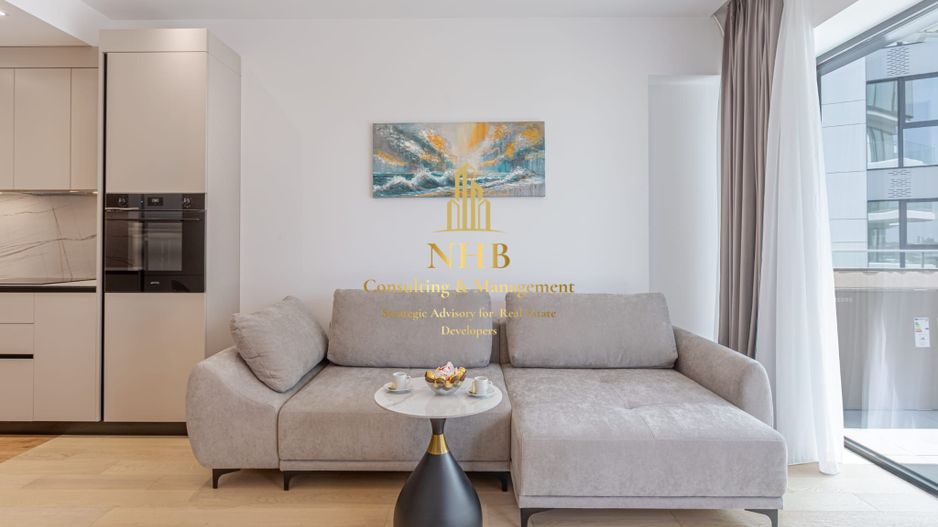 Apartament 2 camere  Nou cu Vedere la Lac – One Lake Club, Etaj 6 | Terasă 10 mp - Poză 13