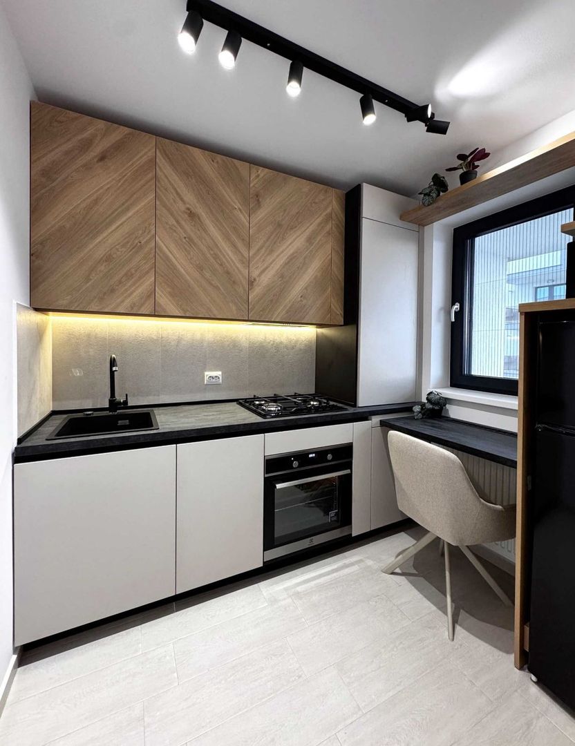 GARSONIERA HILS BRAUNER, BUCATARIE INCHISA, PARCARE, COMISION 0% - Poză 7