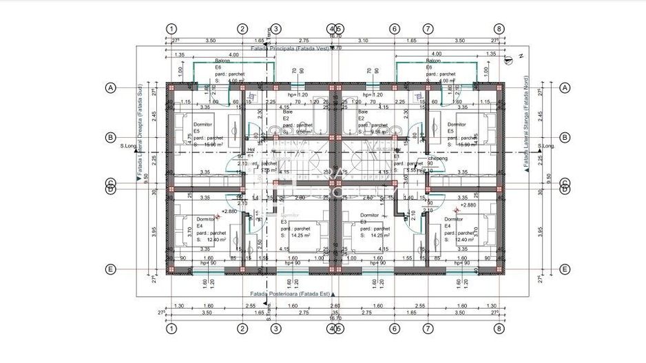 Casă duplex nouă | 125 mp utili | Teren 255 mp | 4 camere | Șelimbăr - Schiță 10