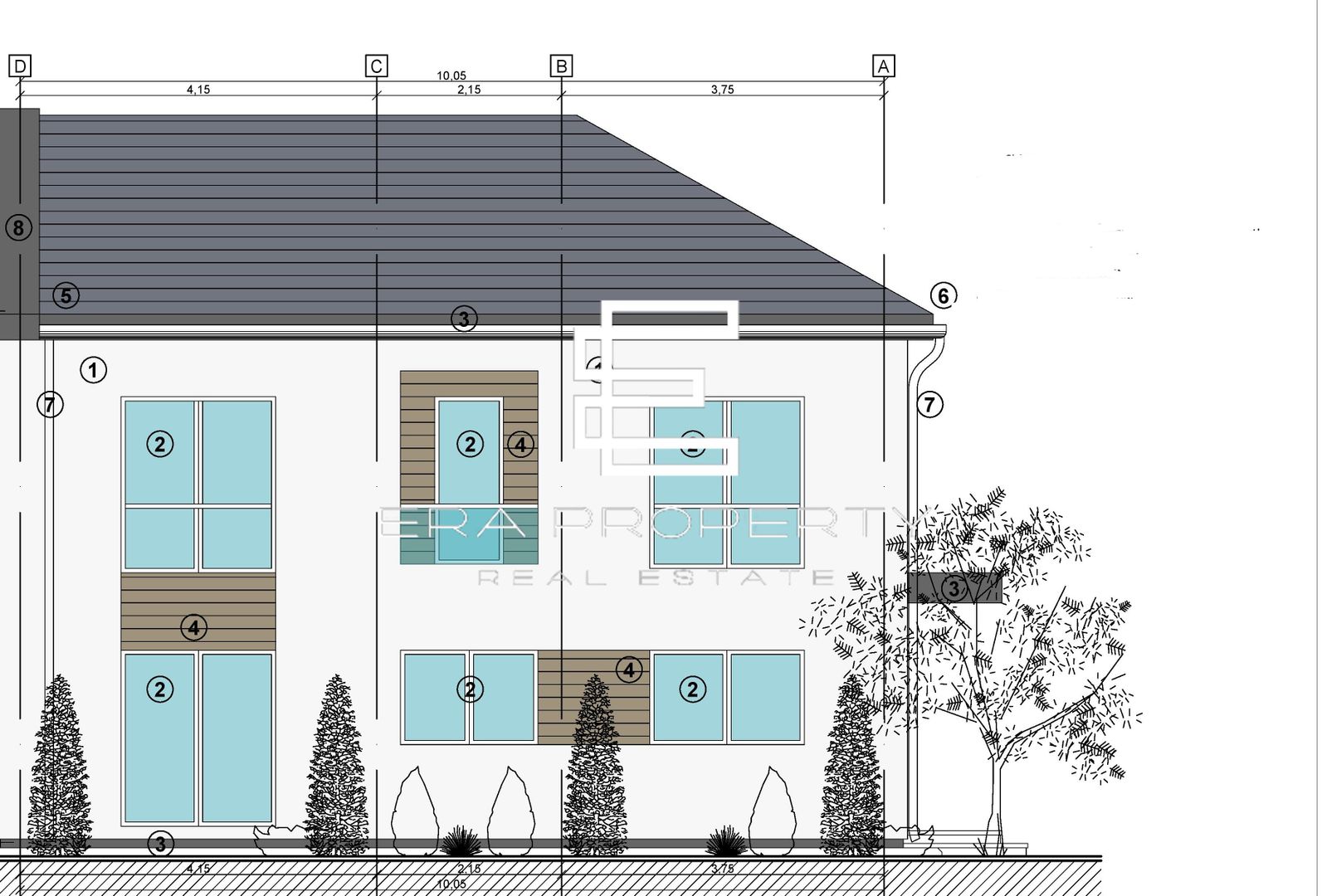 Duplex 4 Camere teren 300 mp  -Locație Centrală, Sura Mică - Poză 6