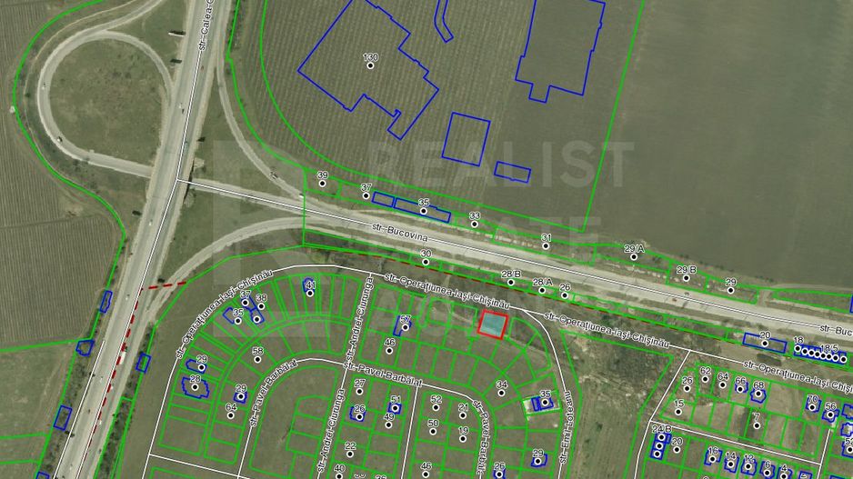 Vânzare, teren pentru construcție, 5 ari, strada Bucovinei, Râșcani - Poză 3