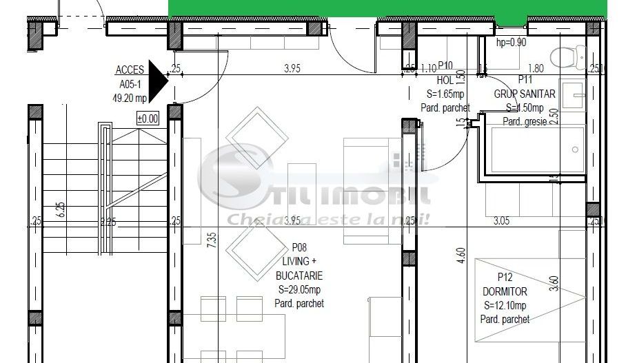 Apartament 2 camere + Terasa de 40mp - zona Rediu - Poză 7