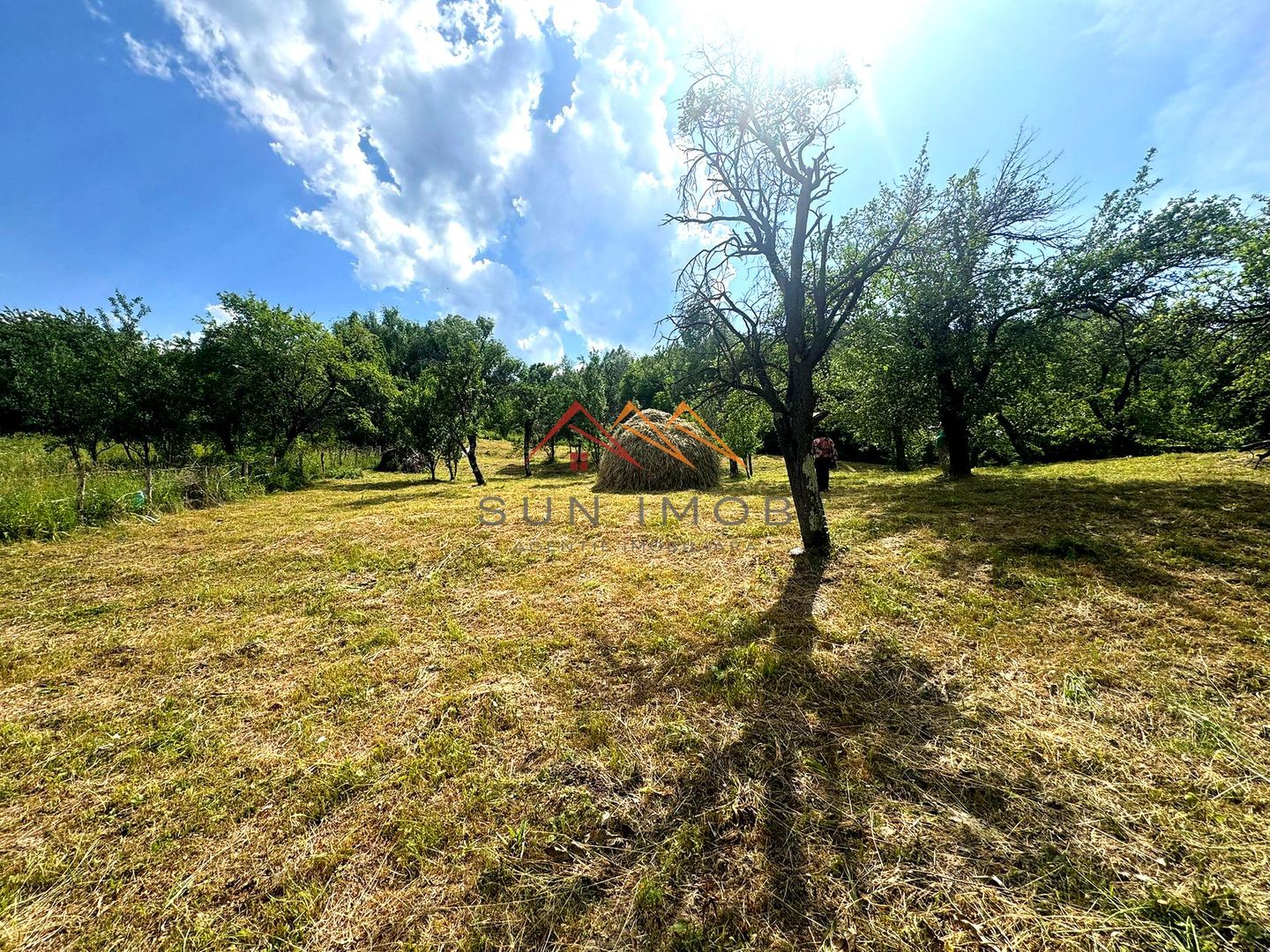Teren 2037 mp, 17 ml deschidere, 28 euro/m2, vedere panoramica - Poză 3