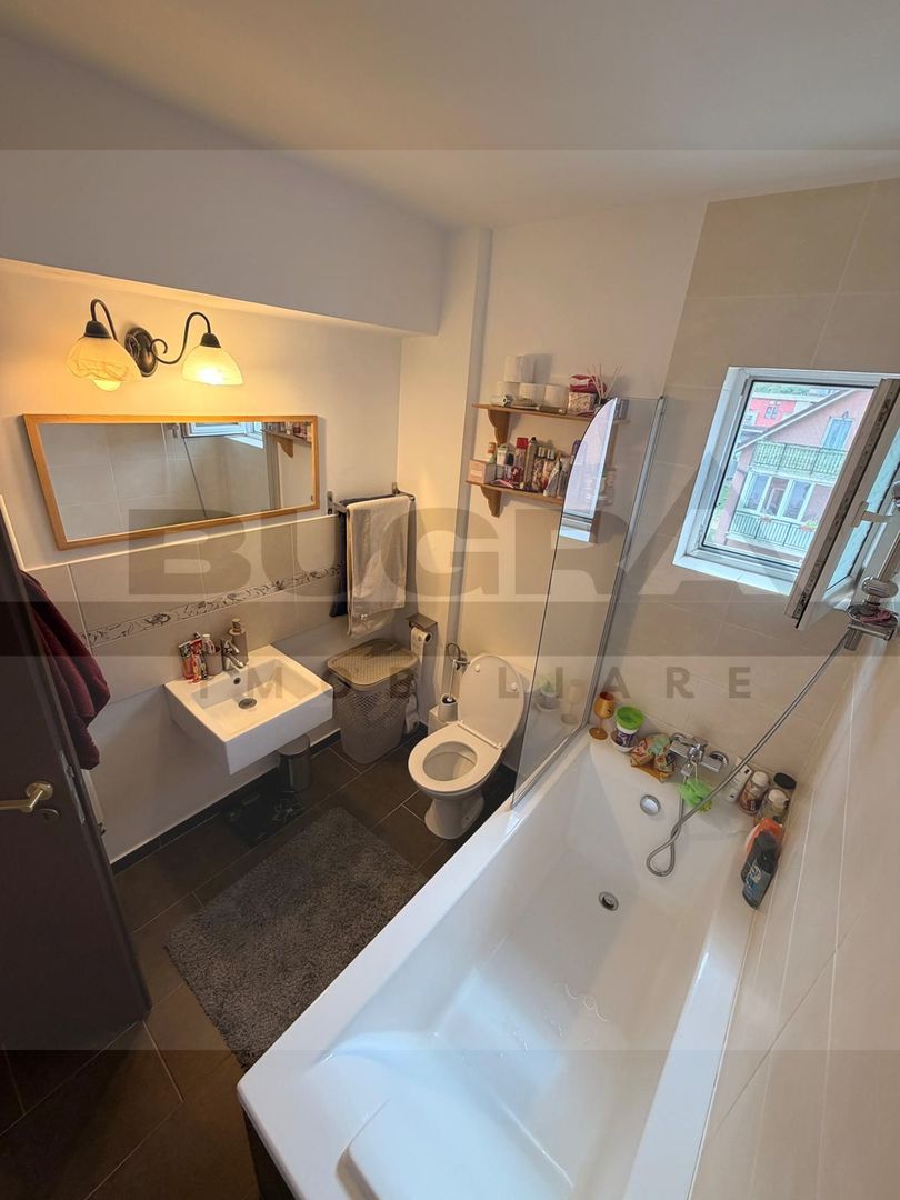 Apartament de 3 camere la cheie, 65mp, parcare, zona Edgar Quinet - Poză 12