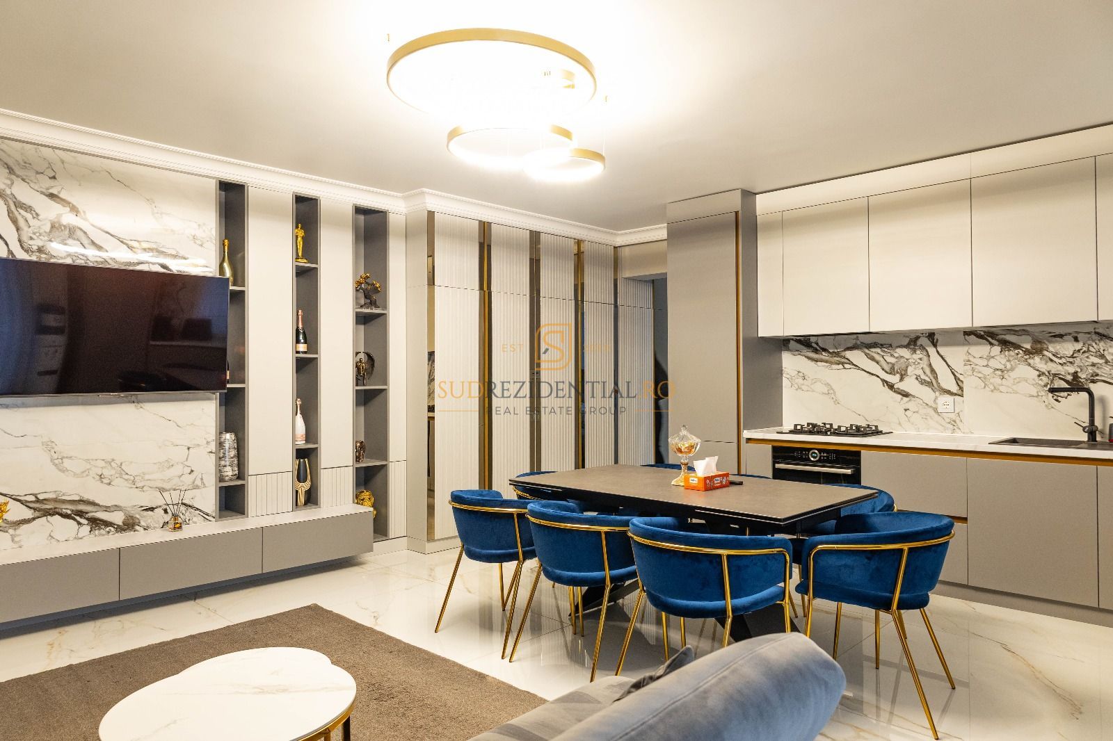 Apartament finisat premium, 3 camere, curte proprie, Berceni-Luica - Poză 1