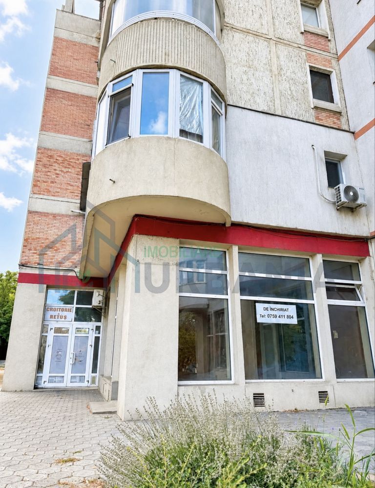 Spațiu comercial de închiriat – 117 mp – Capăt Păcurari, Iași – 13 €/mp - Poză 1