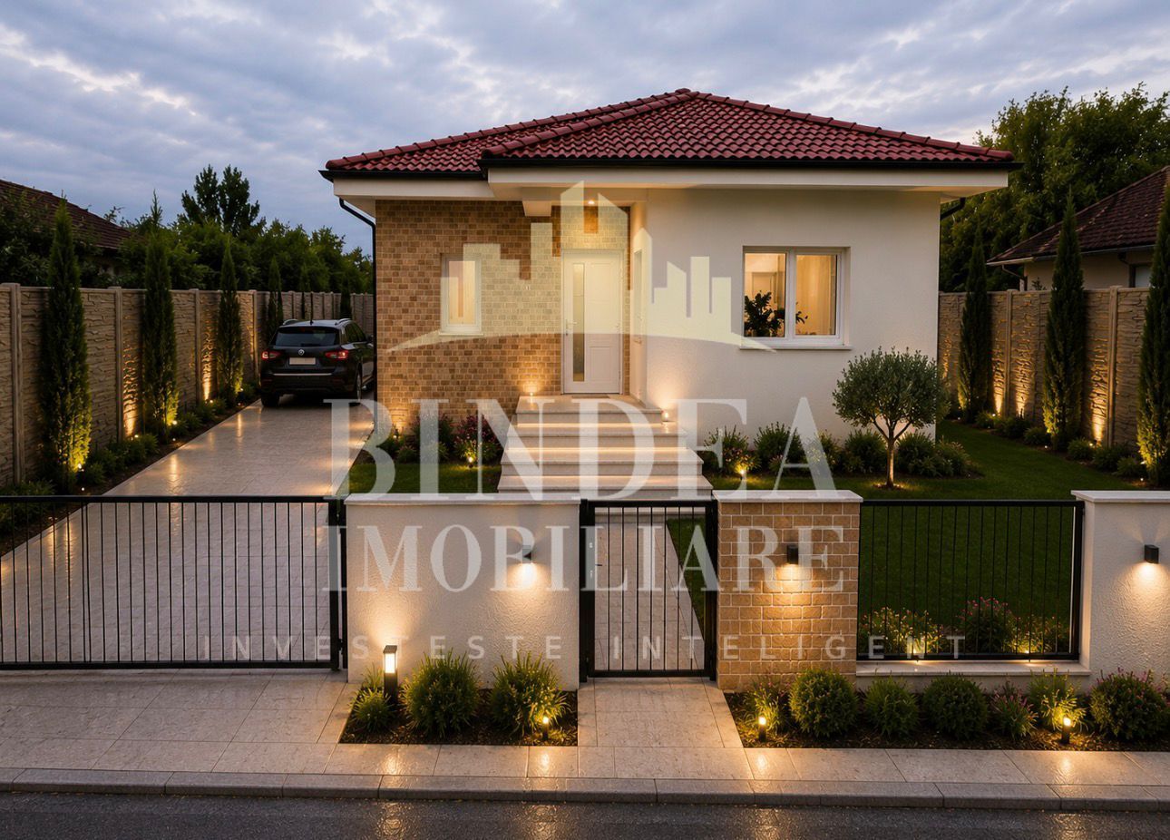 Casa individuala pe parter in stil Mediteranian- Giarmata - Poză 2