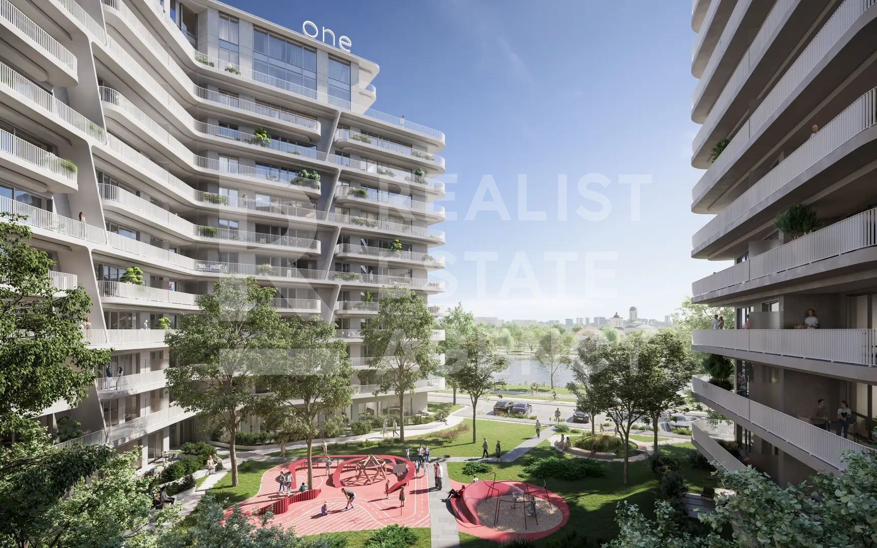 Vânzare apartament cu 2 camere,  complexul One Lake District - Poză 2